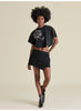 Steve Madden Callum Knit Top with Floral Embroidery
