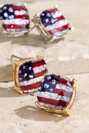 American Stud Earrings - Bel Air Boutique