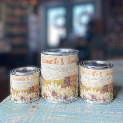 Chamomile and Honey Paint Can Candle - Vintage Collection - Bel Air Boutique