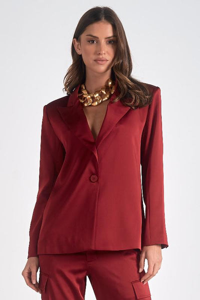 City Silk Blazer - Bel Air Boutique