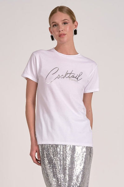 Cocktail Please T-Shirt - Bel Air Boutique