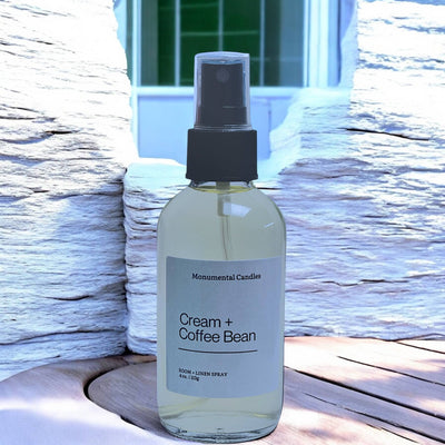 Cream + Coffee Bean Room/Linen Spray - Bel Air Boutique