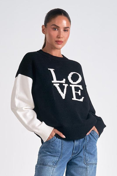 Elan Love Sweater - Bel Air Boutique