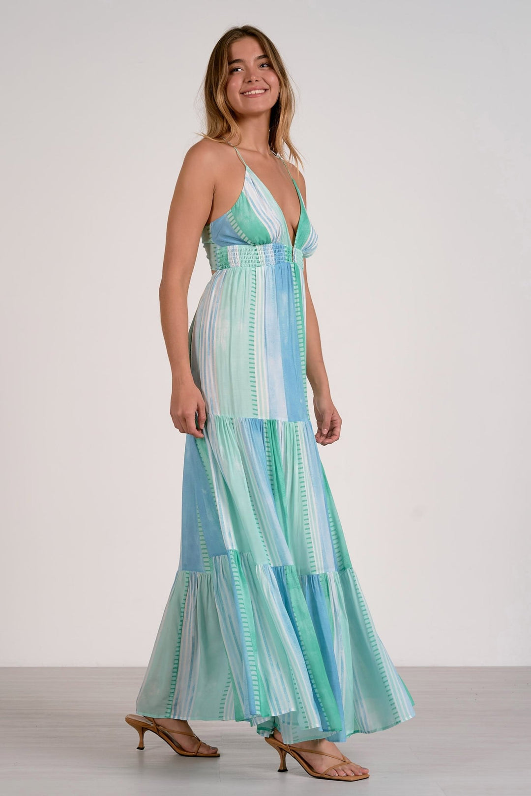virginia beach backless maxi dress blue zebra Zayla Beaded Mini Dress