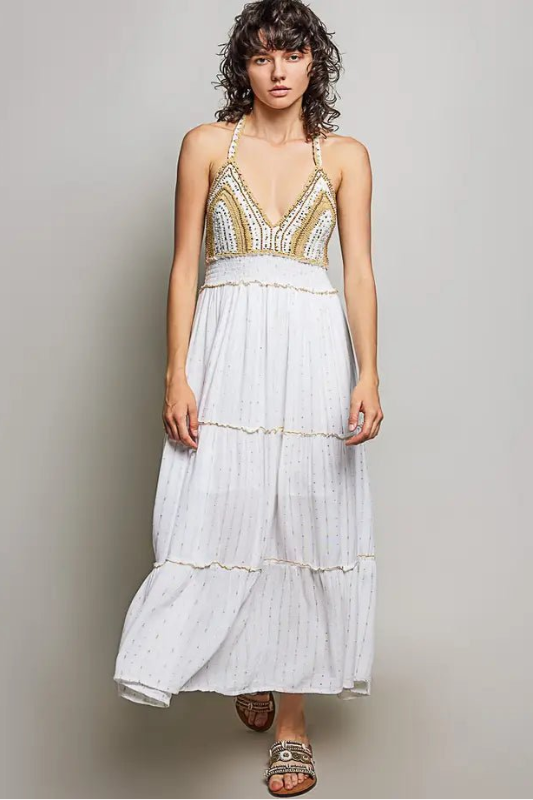 white holiday mini dress Island - US 12 Ordinary shoulders main image 1