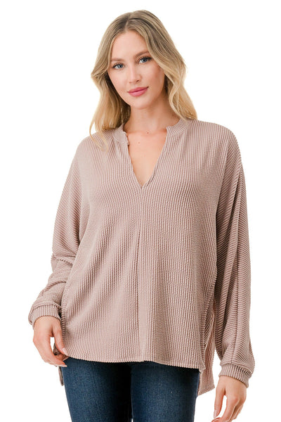 Hello Hi Lo Top - Bel Air Boutique