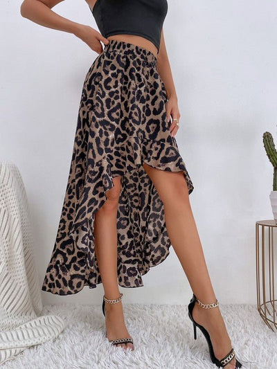 High low ruffle skirt - Bel Air Boutique