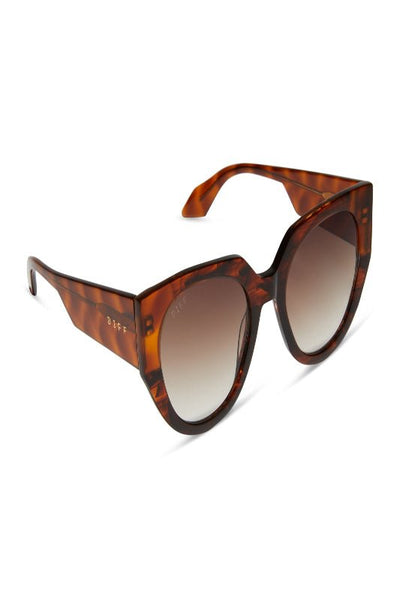 Ivy Sequoia Tortoise + Brown gradient Lens - Bel Air Boutique