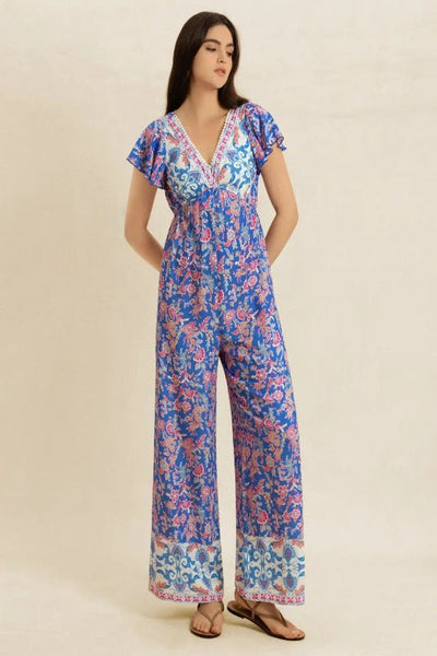 Jasmina Wide Leg Jumpsuit - Bel Air Boutique