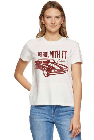 Just Roll With It Tee - Bel Air Boutique