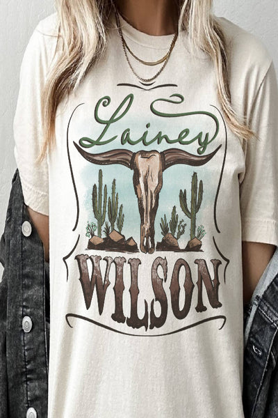 Lainey Wilson Country Music Concert Nashville Graphic Tee - Bel Air Boutique