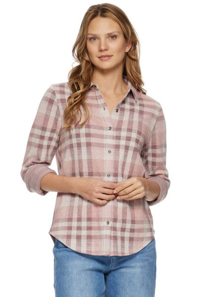 Minot Knit Flannel Shirt - Bel Air Boutique