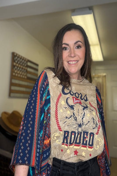 Mix & Match Graphic Tee Coors Rodeo - Bel Air Boutique