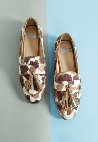 Moraug Faux Suede Tassels Loafers - Bel Air Boutique