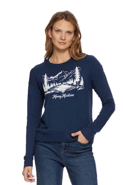 Moving Mountains Sweatshirt - Bel Air Boutique