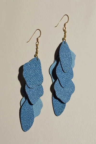 Nickle & Suede Florence Earrings - Bel Air Boutique