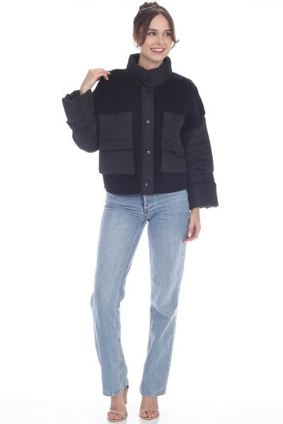 Nora Faux Fur Puffer jacket - Bel Air Boutique