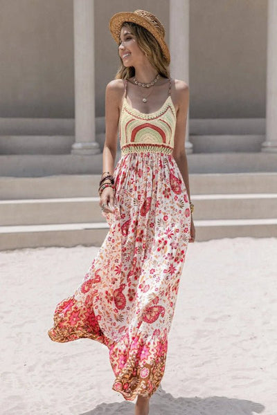Paradise Is Calling Maxi Dress - Bel Air Boutique