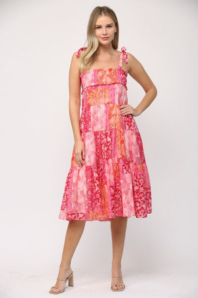 Penny Printed Dress - Bel Air Boutique