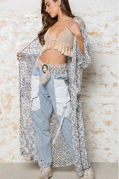 POL Dreaming of You Maxi Cardigan - Bel Air Boutique