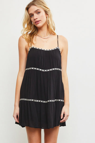 Sheri Tiered Romper Dress - Bel Air Boutique