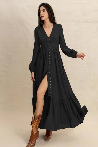 Stevie Vibes Long Sleeve Dress - Bel Air Boutique