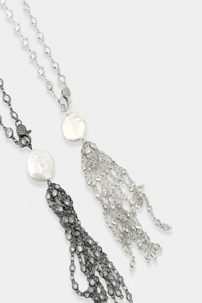 Take The Plunge Freshwater Pearl Necklace - Bel Air Boutique