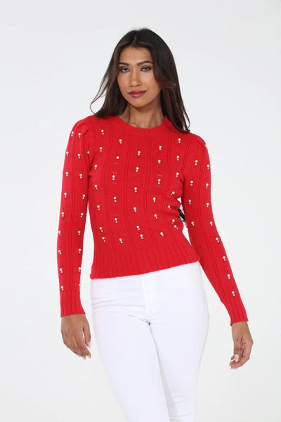 The Arlette Sweater by Rain & Rose - Bel Air Boutique