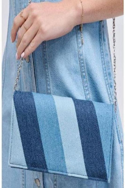 Tisa Denim Crossbody - Bel Air Boutique