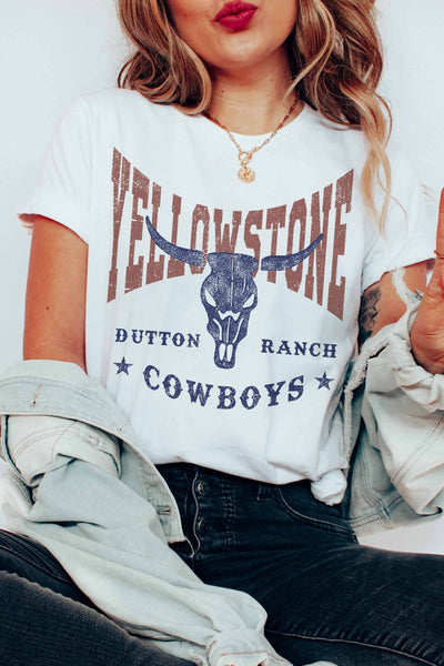 Yellowstone Ranch Tee - Bel Air Boutique