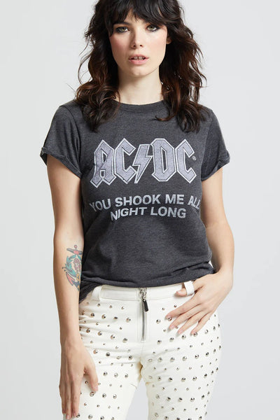 AC/DC Have A Drink On Me Tee - Bel Air Boutique