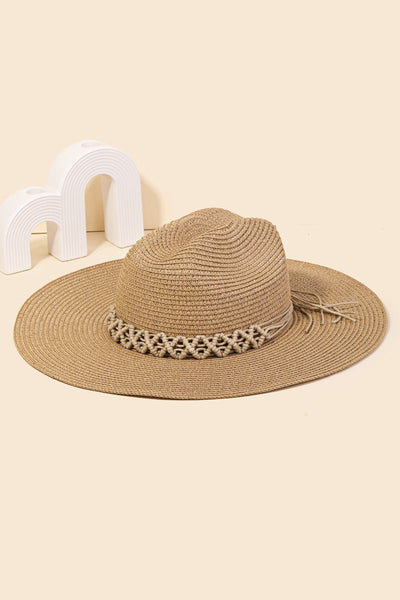 Belinda Braided Sun Hat - Bel Air Boutique