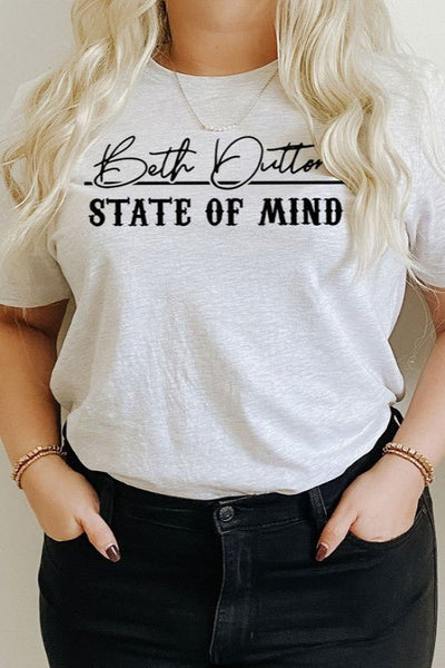 Beth Dutton State of Mind Graphic Tee - Bel Air Boutique