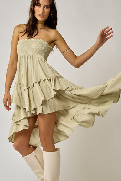 Courtney Tiered Ruffle Dress - Bel Air Boutique