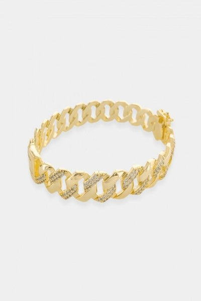 Curb Chain Bangle Bracelet - Bel Air Boutique
