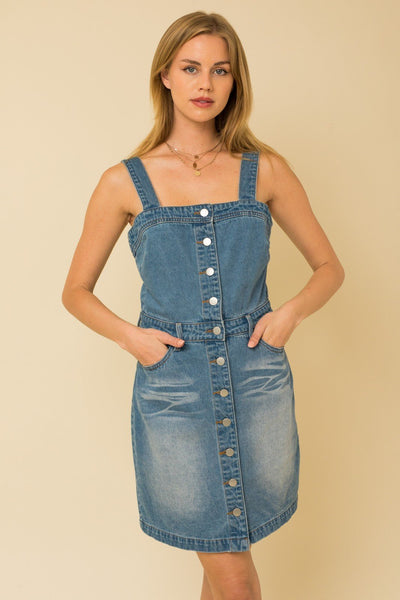 Daphne Denim Dress - Bel Air Boutique