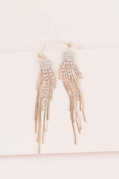 First Class Shimmer Earrings - Bel Air Boutique