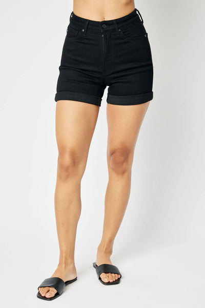 Judy Blue Cuffed Shorts - Bel Air Boutique