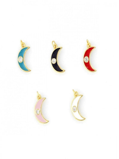 Moon Bracelet or Necklace Charm - Bel Air Boutique