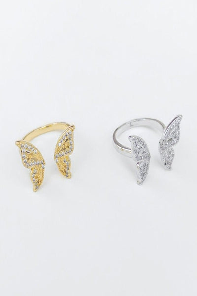 Open Butterfly Ring - Bel Air Boutique