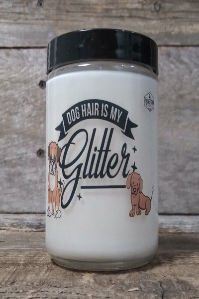 Pet Lovers: Dog Hair is My Glitter Candle - Bel Air Boutique