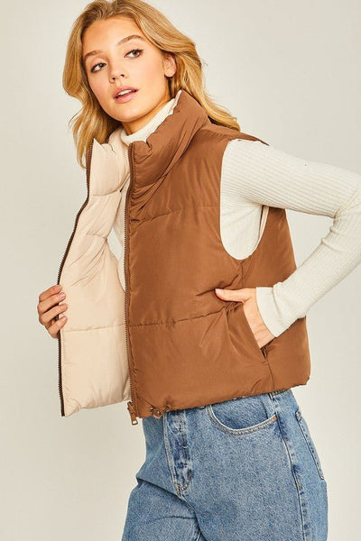 Regina Reversible Vest - Bel Air Boutique