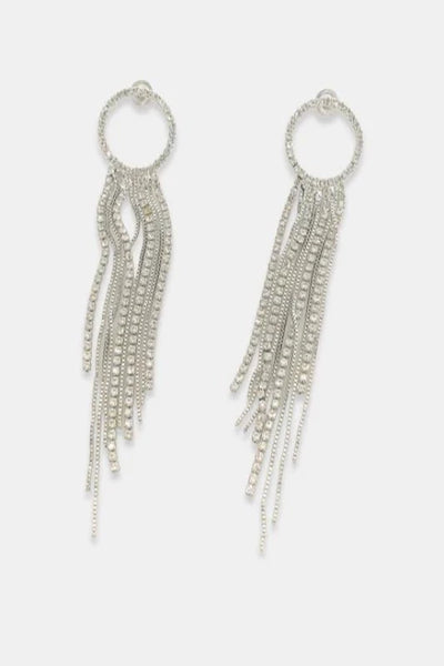 Sparkle Chain Earrings - Bel Air Boutique