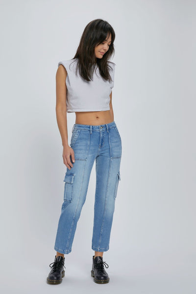 Tracey Cropped Cargo Pocket - Bel Air Boutique